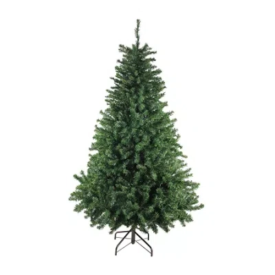 Northlight Canadian Pine Unlit 7 Foot Pine Christmas Tree In Green
