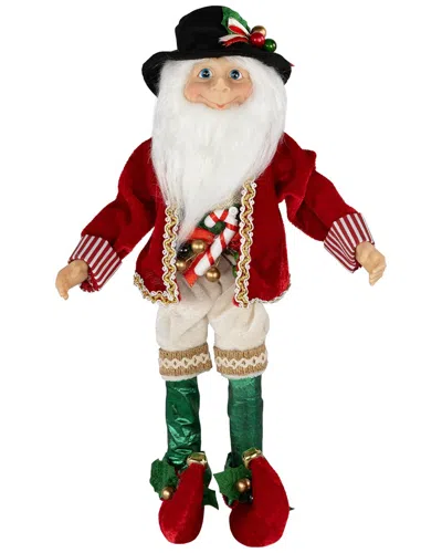 Northlight Candy Cane Elf Christmas Figure In Red
