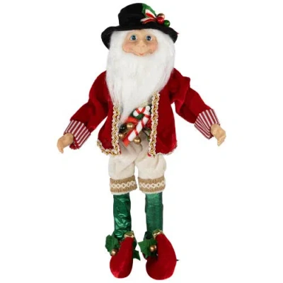 Northlight Candy Cane Elf Christmas Figure In Red