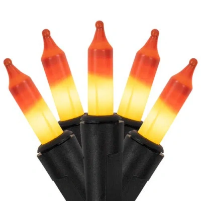 Northlight Candy Corn Mini Halloween Light Set In Multi