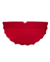 Northlight Cardinal Scalloped Edge Christmas Tree Skirt In Red