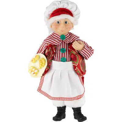 Northlight Chef Elf With Baked Goods Christmas Figure In Multi