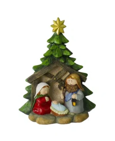 Northlight Children's First Table Top Nativity Scene Christmas Decoration In Green