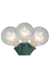 Northlight Clear G Globe Christmas Light Set In Clear