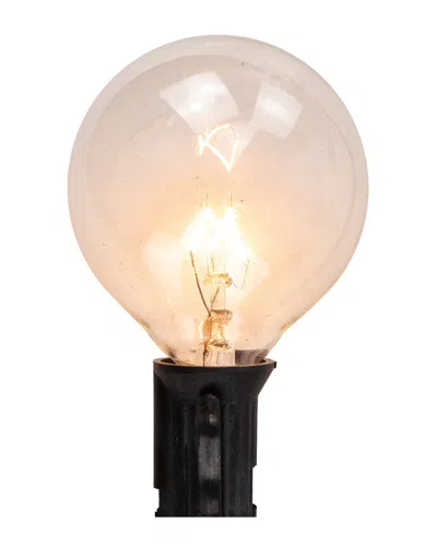 Northlight Clear G50 Globe 9ft Christmas Light Set In Black