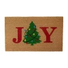 Northlight Coir Joy Tree Indoor Rectangular Doormat In Multi