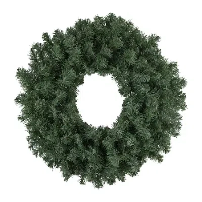 Northlight Colorado Spruce Artificial Christmas Wreath 24-inch Unlit In Green