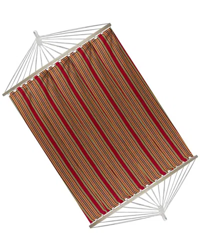 Northlight Cotton Striped Hammock In Brown