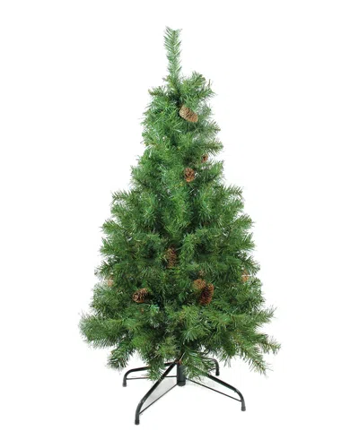 Northlight Dakota Red Pine Full Artificial Christmas Tree With Pine Cones In Green