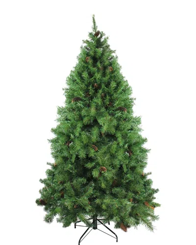 NORTHLIGHT NORTHLIGHT DAKOTA RED PINE FULL ARTIFICIAL CHRISTMAS TREE WITH PINE CONES