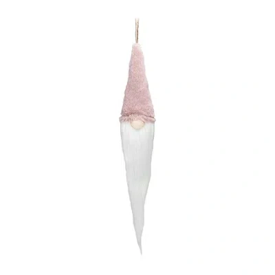 Northlight Decoration Hanging Gnome Christmas Ornament In White