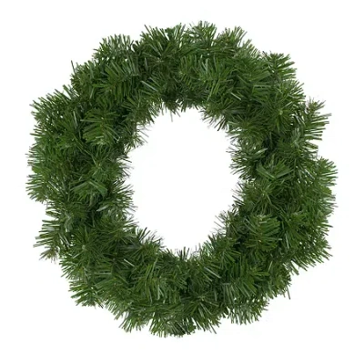 Northlight Deluxe Windsor Pine Artificial Christmas Wreath - 16-inch Unlit In Green