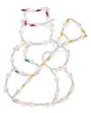 Northlight 15" Lighted Snowman Double Sided Christmas Window Silhouette Decoration