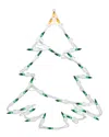 Northlight Discontinued  15in Lighted Tree Christmas Double Sided Window Silhouette Decoration