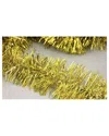 Northlight Discontinued  Shiny Gold Festive Christmas Foil Tinsel Garland