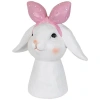 Northlight Easter Bunny Bust With Hair Bow In White