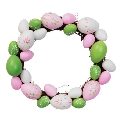 NORTHLIGHT NORTHLIGHT EASTER EGG GRAPEVINE WREATH