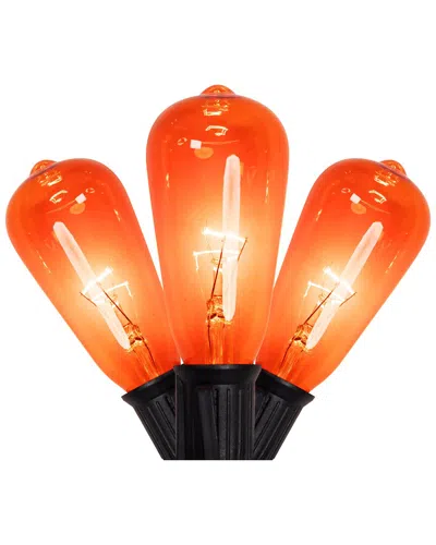 Northlight Edison Style Halloween Lights In Orange