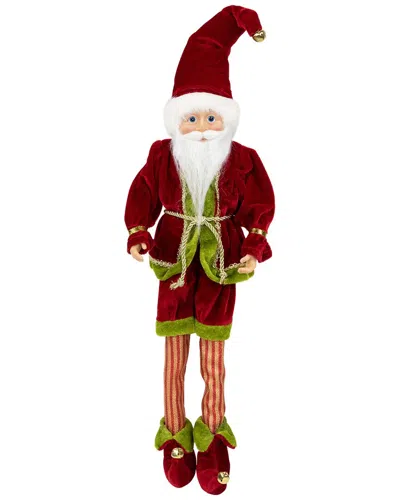 Northlight Elf Monarch Poseable Christmas Figure In Red