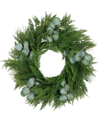 Northlight Eucalyptus & Mixed Pine Artificial Christmas Wreath