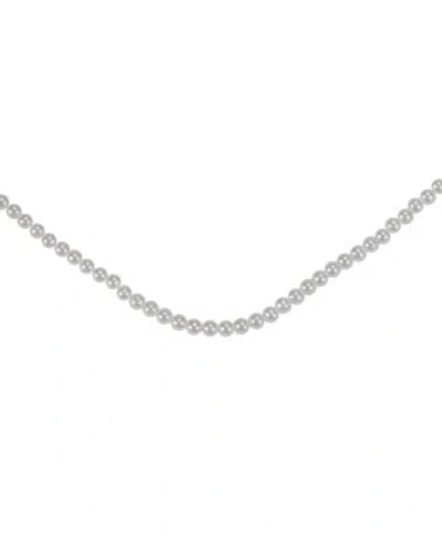 Northlight Faux Pearl Beaded Christmas Garland-unlit In White