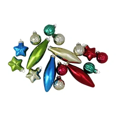 Northlight Finial And Star 72-pc. Christmas Ornament In Multi