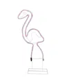 Northlight Flamingo Led Rope Light Silhouette Summer Outdoor Decoration In Pink