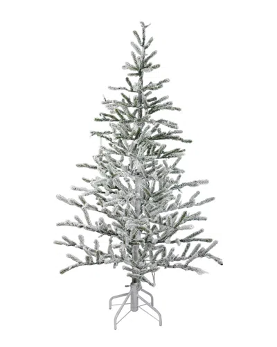 Northlight Flocked Alpine Coral Artificial Christmas Tree
