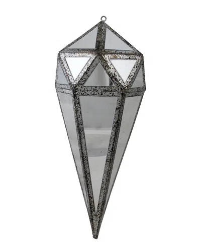 Northlight Geometric Drop Christmas Ornament Decoration