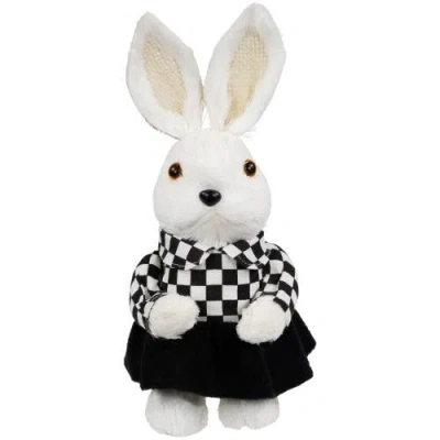 Northlight Girl Easter Rabbit Figurine In Black