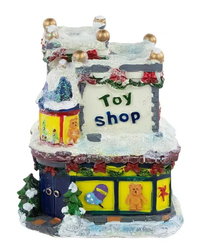 Northlight Glittered Snowy Toy Shop Christmas Village Building In Multi