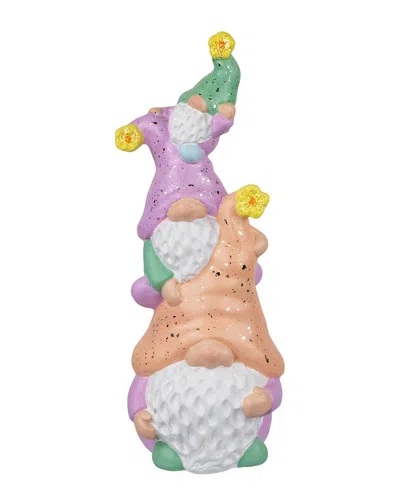 Northlight Gnome Tower Figurine In Purple