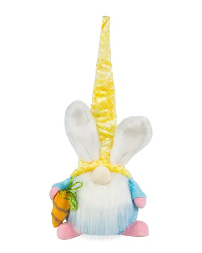 Northlight Gnome With Bunny Ears Figure In Yellow