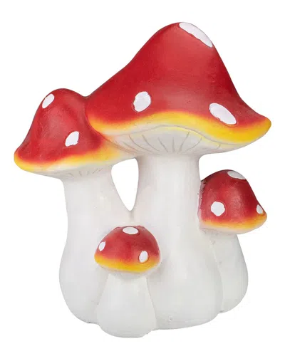 Northlight Hand Painted Mushroom Cluster Outdoor Garden Decoration