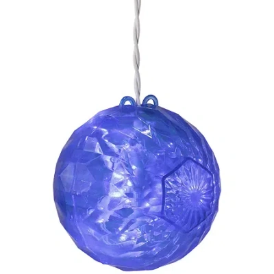 Northlight Handing Crystal Blue Led Lighted Christmas Yard Art