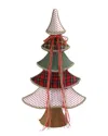 Northlight Holiday Moments Red Green & White Whimsical Christmas Tree Decoration