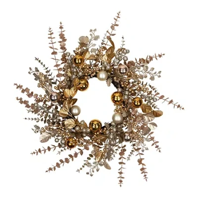 Northlight Holly And Berry Wreath In Multi