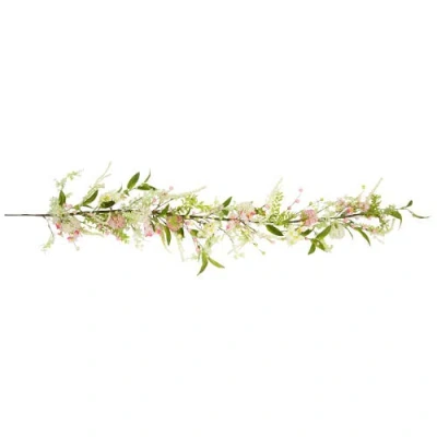 Northlight Hydrangea And Berry Floral Spring Garland