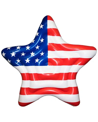 Northlight Inflatable American Star Island Pool Inflatable Ride-on In Multi