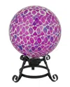 Northlight Iridescent Mosaic Outdoor Garden Gazing Ball
