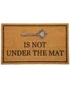 Northlight Key Is Not Under The Mat Coir Outdoor Doormat