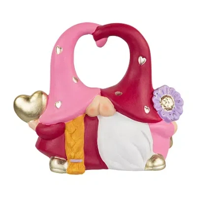 Northlight Kissing Love Day Valentines Day Gnome In Pink