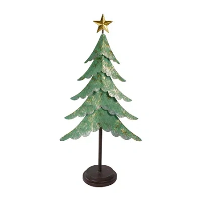 Northlight Layered Tree Christmas Tabletop Decor In Multi