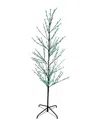 Northlight Lb International 6ft Pre-lit Enchanted Garden Cherry Blossom Artificial Tree In Green