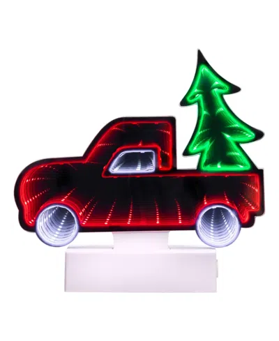 Northlight Led 3d Christmas Truck Tunnel Light In White