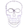 Northlight 18in Skull 4-function Led Lighted Halloween Window Silhouette In Multi