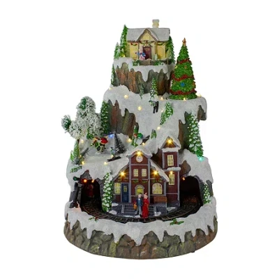 Northlight Led And Animated Animated Christmas Village In White