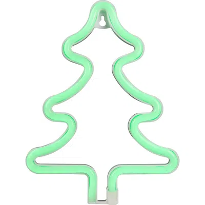 Northlight Led Christmas Tree Neon Lighted Decoration In Green