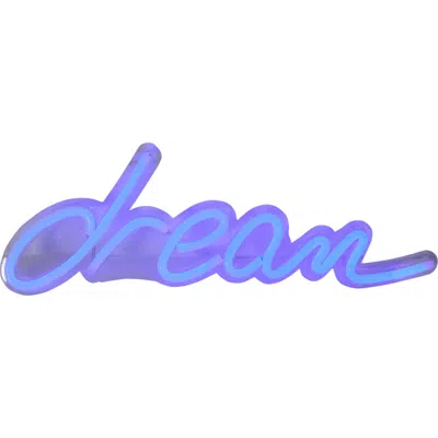 Northlight Led Dream Neon Lighted Wall Sign In Blue
