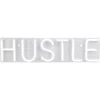 Northlight Led Hustle Neon Lighted Wall Sign In White